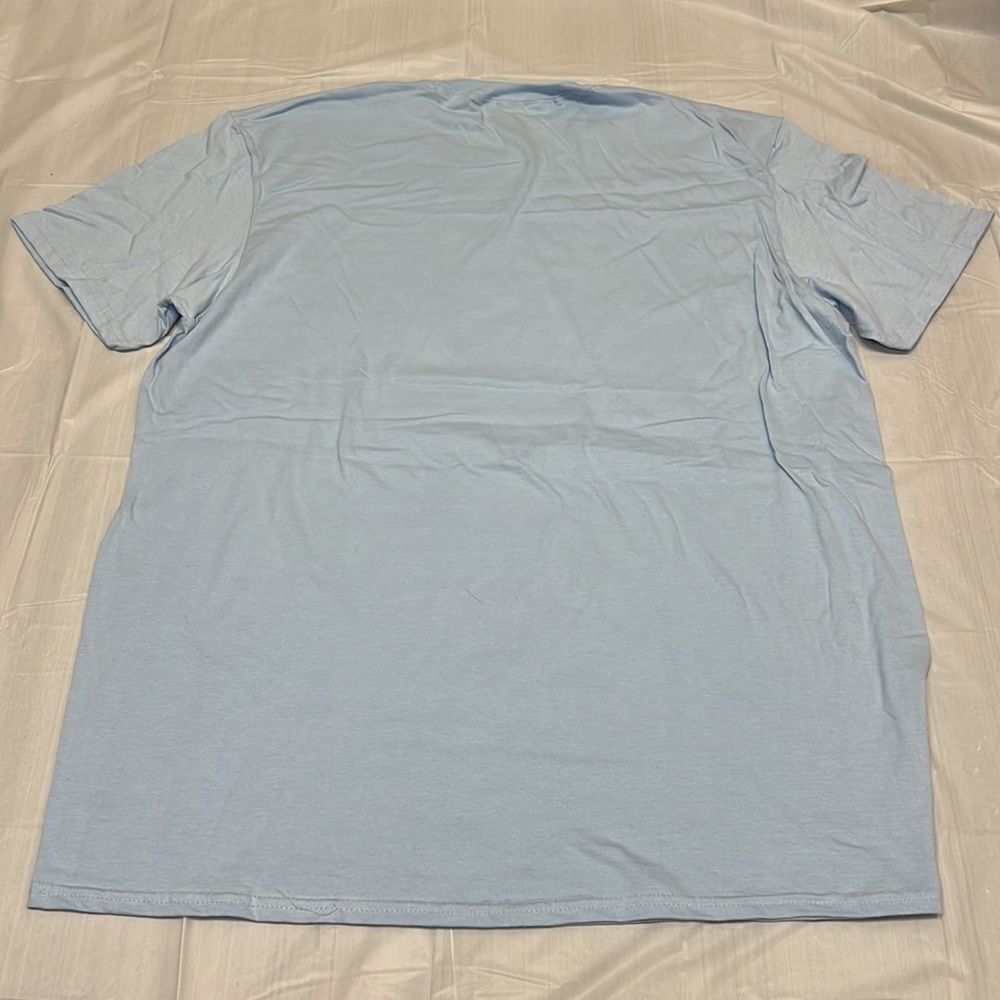 Cape Meares Men’s Light Blue Short Sleeve Graphic Tee Size Large, Extra Large - Picture 10 of 13